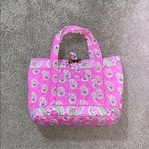 Pink and green paisley Vera Bradley purse